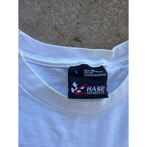Vintage Y2K UPS Racing Nascar Graphic T-Shirt Chase Authentics Large A4 - Picture 4 of 6